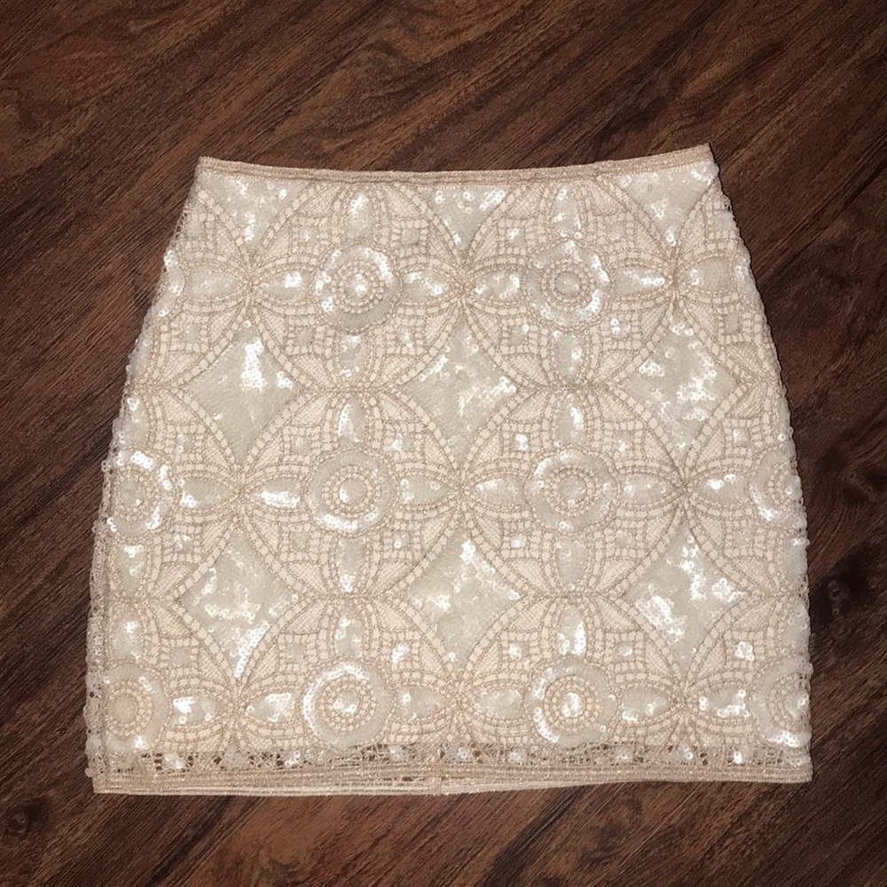 Sequin skirt from Express!